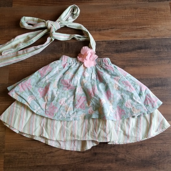 Greggy Girl 2T Boutique Style Outfit Floral Girlie - Picture 2 of 8